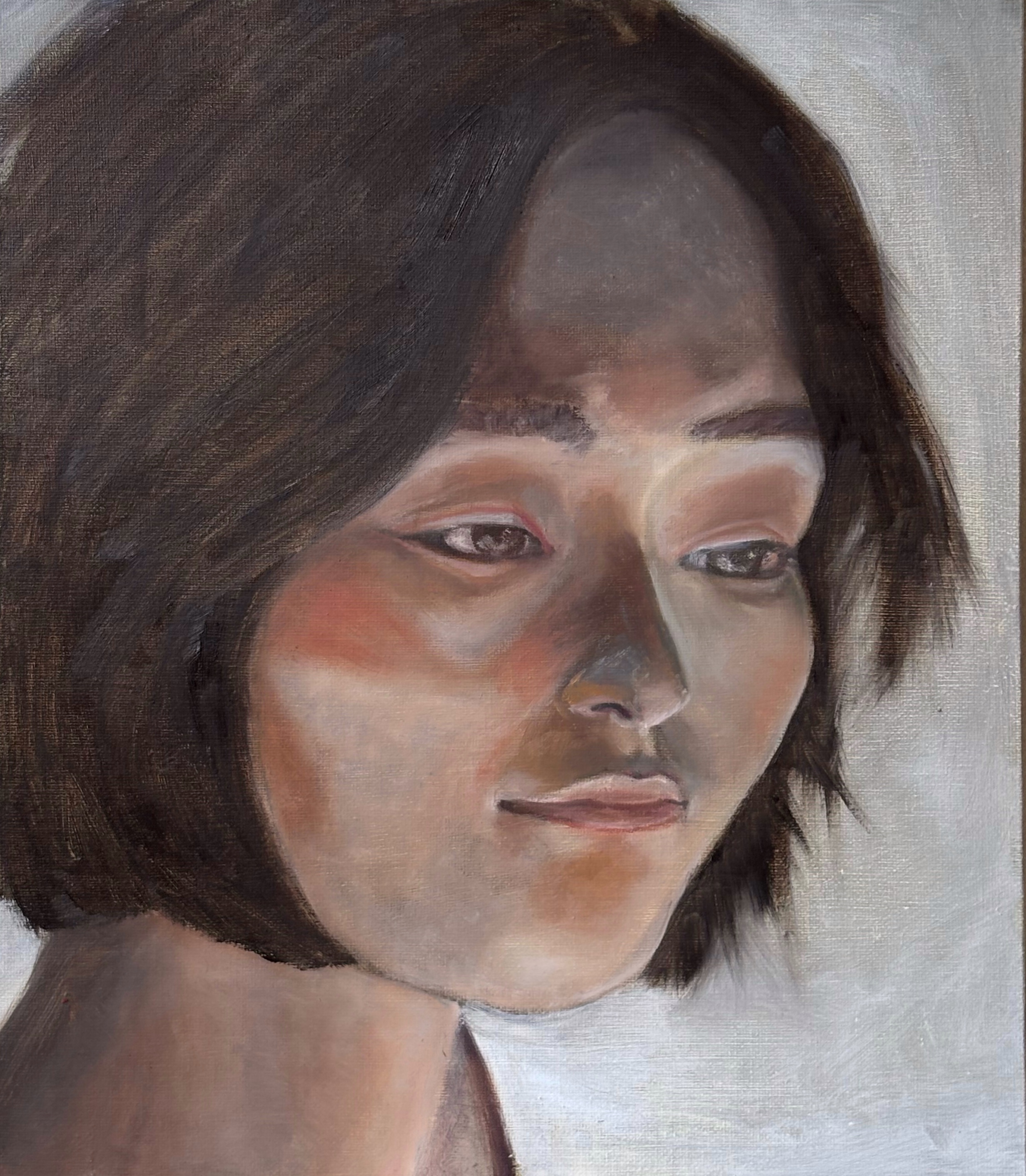 Young Woman Study